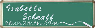 Isabelle Schaaff Visitenkarte